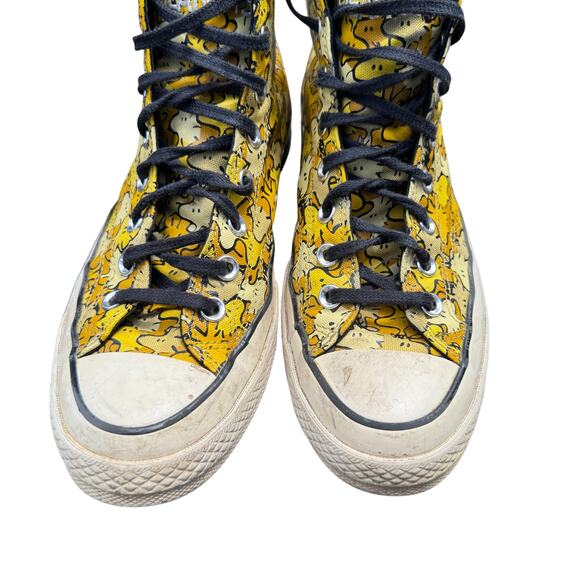 Converse Chuck Taylor All-Star 70 Hi Sneaker Men's 8.5‎ Yellow Peanuts Woodstock - Picture 6 of 14